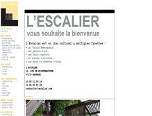 Tablet Screenshot of a-lescalier.com